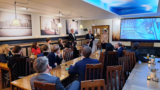 Beim Parlamentarischen Abend in Berlin.