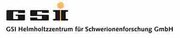 Logo of the GSI Helmholtzzentrum für Schwerionenforschung GmbH
