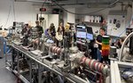 Beamline des KOALA Experiments an der TU Darmstadt.