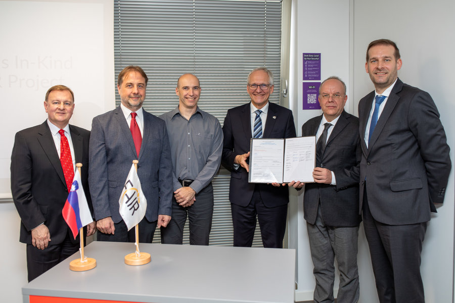 Unterzeichnung der endgültigen Abnahmeunterlagen