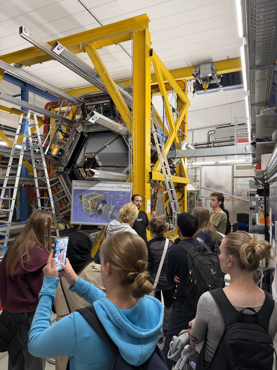 HADES-Experiment auf dem GSI/FAIR-Campus.